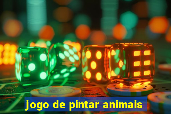 jogo de pintar animais